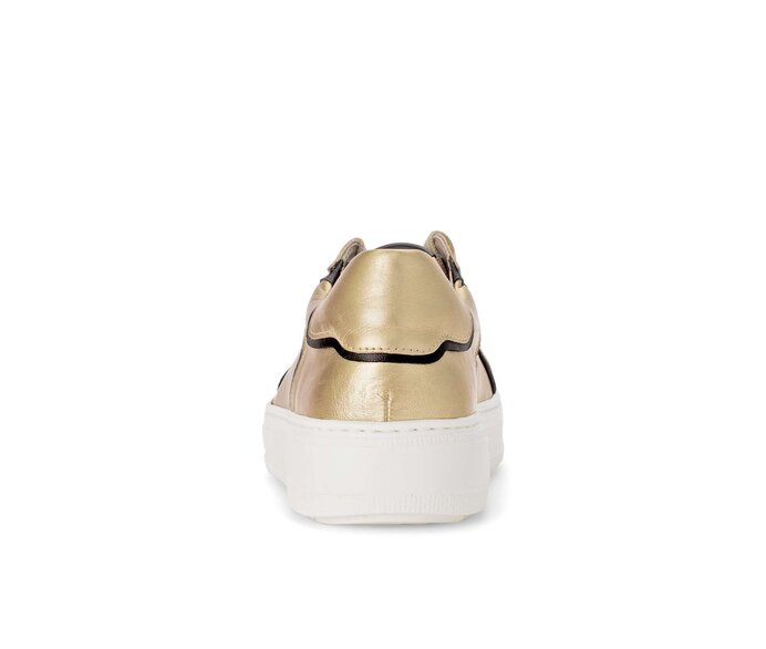 Gabor Sneaker Low Gold - Materialmix Leder