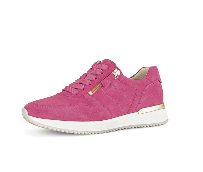 Gabor Sneaker Low Pink - Rauleder