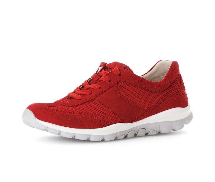 Gabor Sneaker Low Rot - Lederimitat