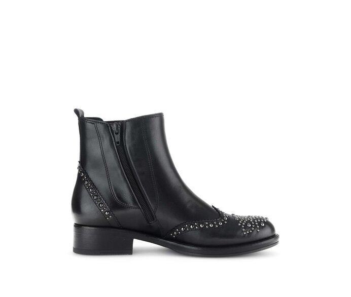 Gabor Chelsea Boot Schwarz - Glattleder