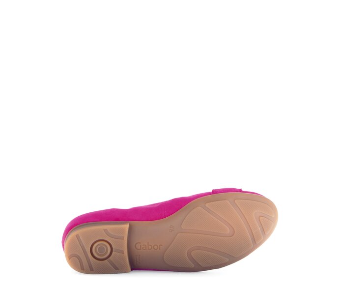 Gabor Eleganter Ballerina Pink - Rauleder