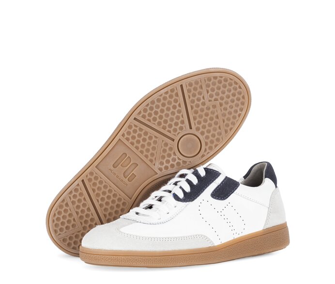 Pius Gabor Sneaker Low Weiß - Rauleder
