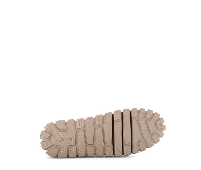 Gabor Plateau Stiefelette Schwarz - Glattleder