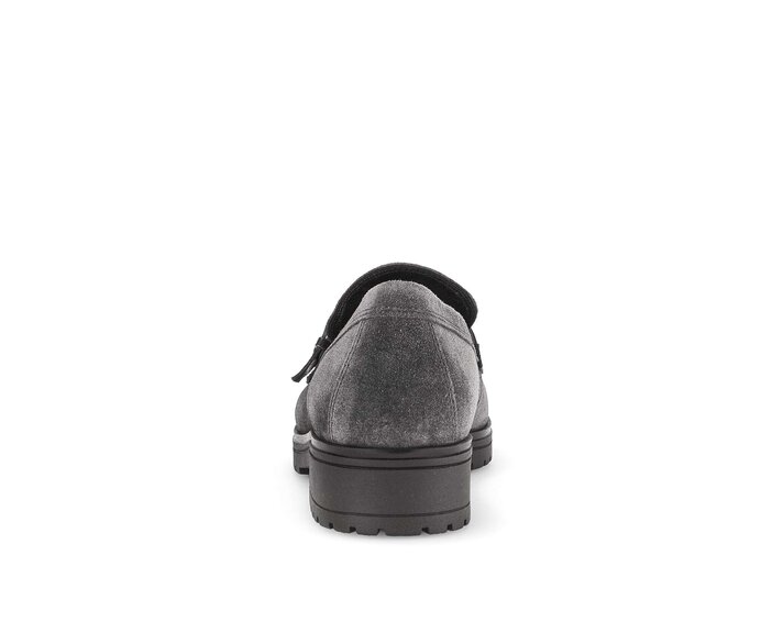 Gabor Loafer Grau - Rauleder