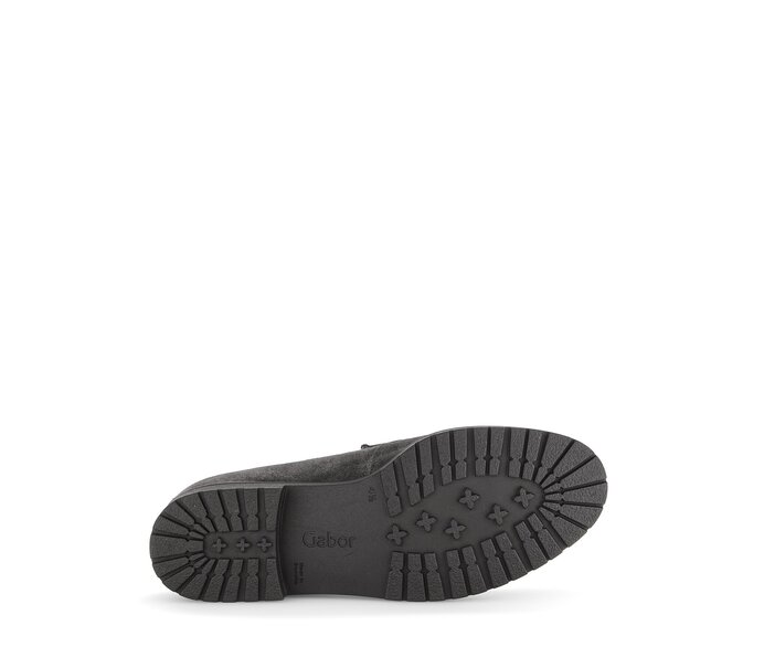 Gabor Loafer Grau - Rauleder