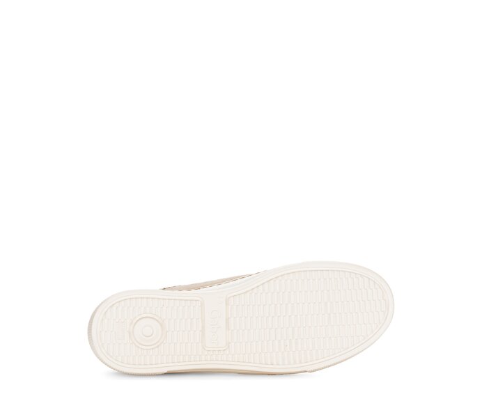 Gabor Sneaker Low Beige - Rauleder