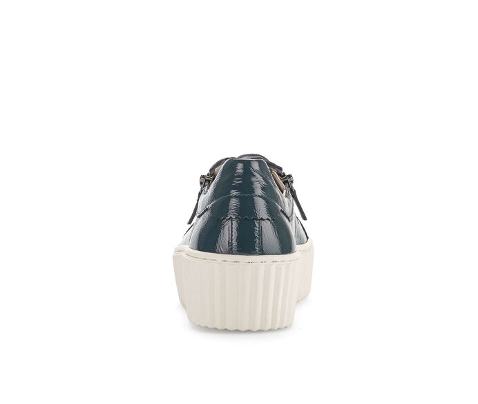 Gabor Sneaker Low Grün - Lackleder