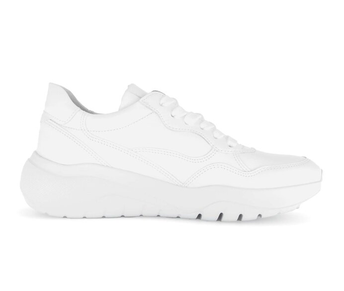 Gabor Sneaker Low Weiß - Glattleder