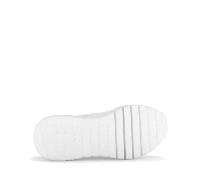 Gabor Sneaker Low Weiß - Glattleder