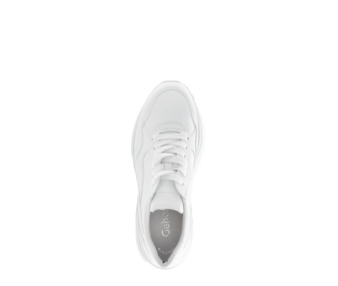 Gabor Sneaker Low Weiß - Glattleder