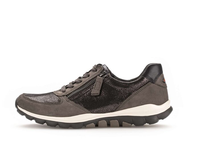 Gabor Sneaker Low Braun - Materialmix Leder