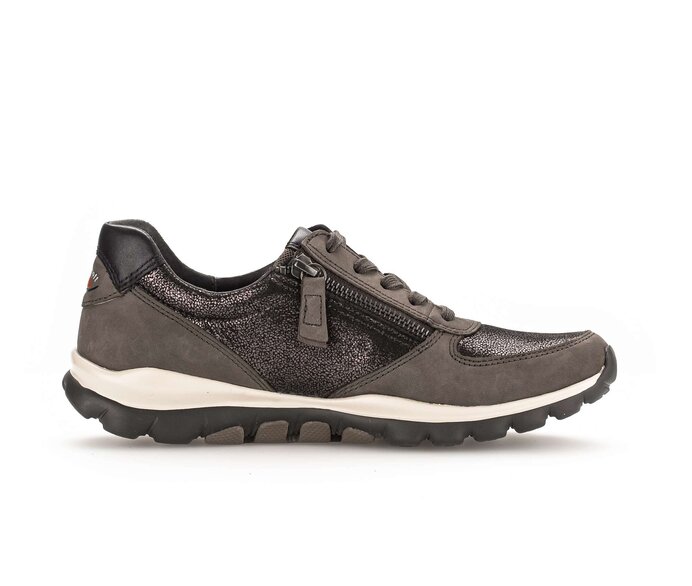 Gabor Sneaker Low Braun - Materialmix Leder