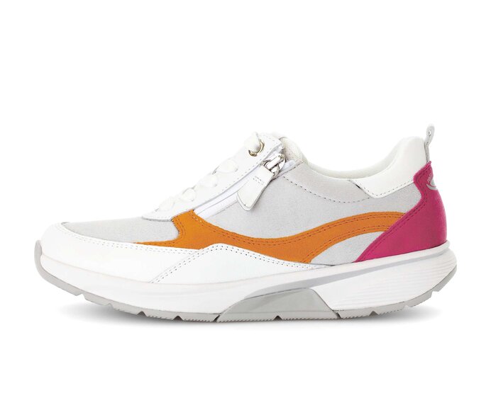 Gabor Sneaker Low Weiß - Materialmix Leder/Lederimitat