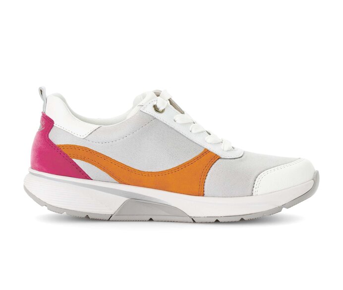 Gabor Sneaker Low Weiß - Materialmix Leder/Lederimitat