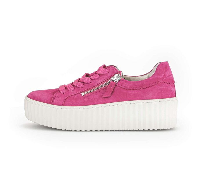 Gabor Sneaker Low Pink - Rauleder