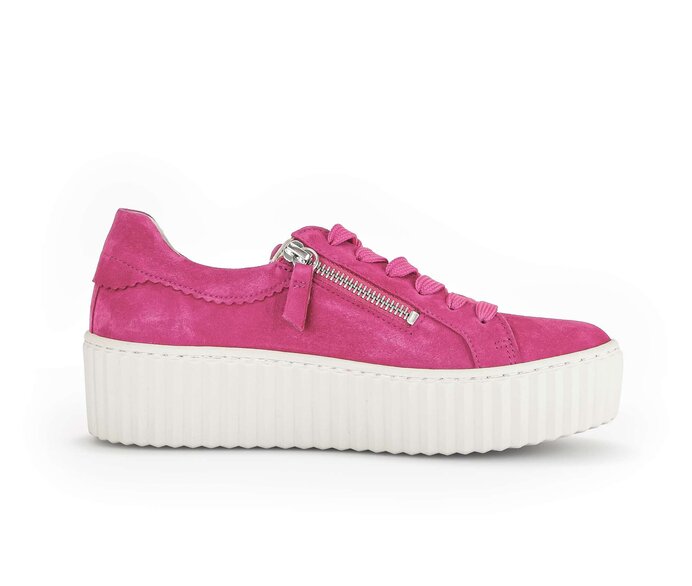 Gabor Sneaker Low Pink - Rauleder
