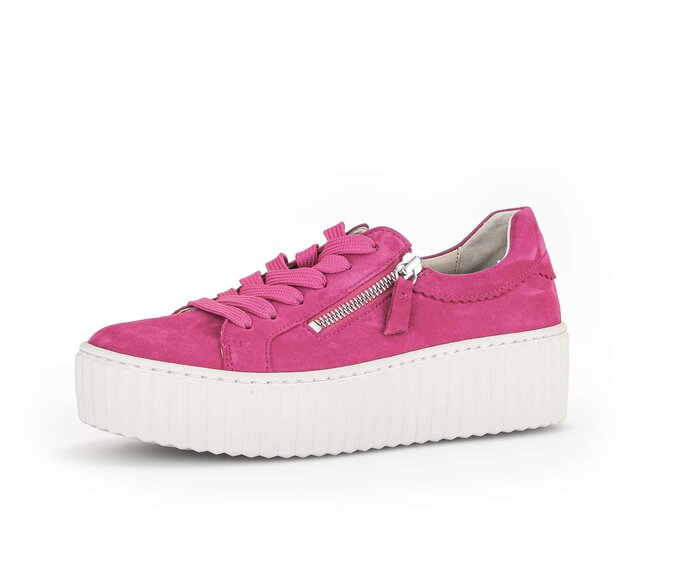 Gabor Sneaker Low Pink - Rauleder