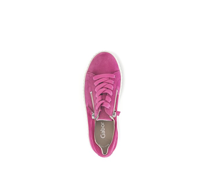 Gabor Sneaker Low Pink - Rauleder