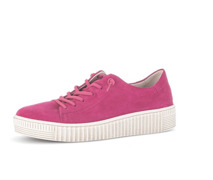 Gabor Sneaker Low Pink - Rauleder