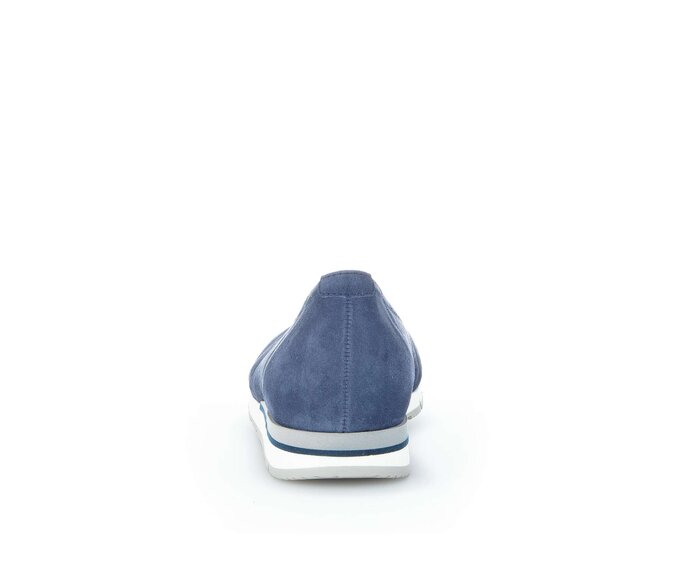 Gabor Sportliche Ballerina Blau - Rauleder