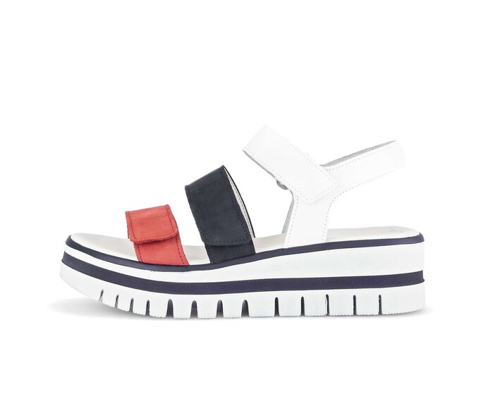 Gabor Plateau Sandale Multicolour - Rauleder