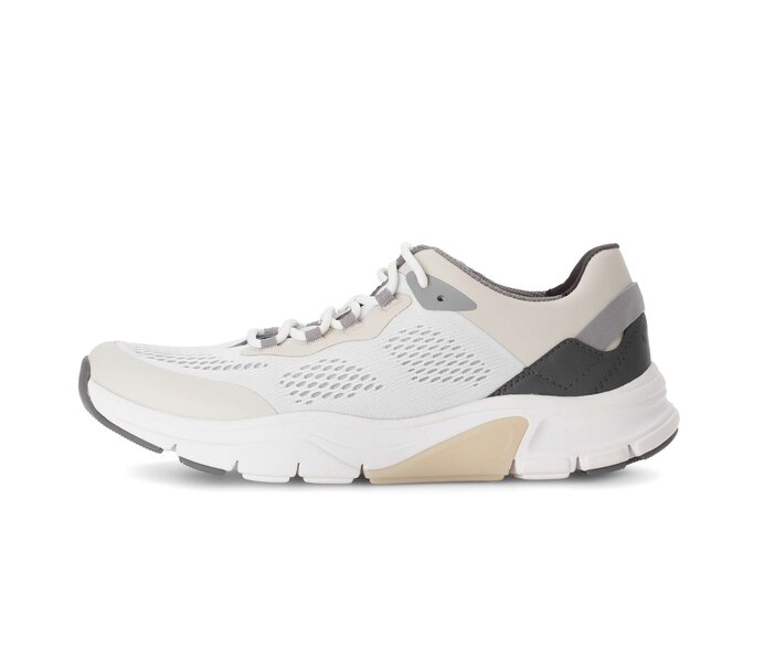 Gabor Rollingsoft Sneaker Low Weiß - Textil