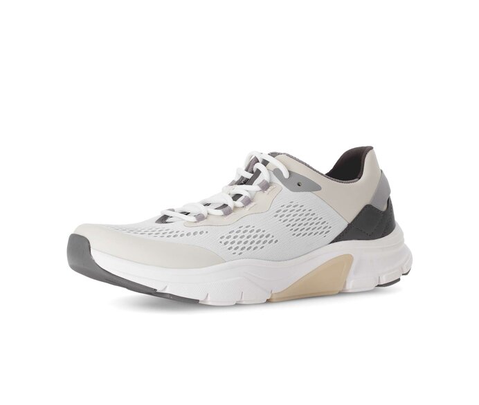 Gabor Rollingsoft Sneaker Low Weiß - Textil