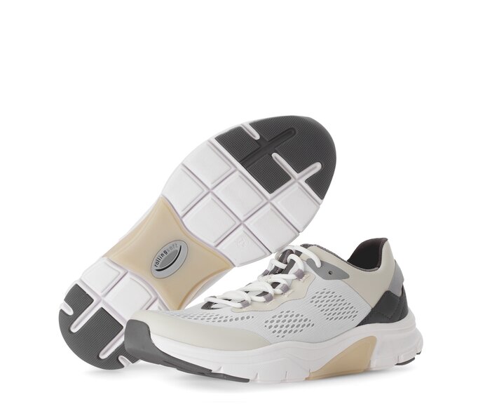 Gabor Rollingsoft Sneaker Low Weiß - Textil