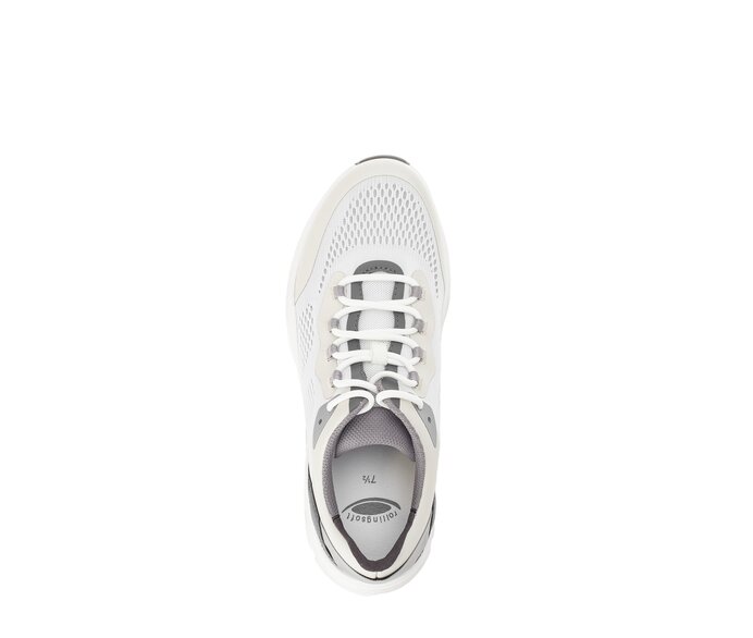 Gabor Rollingsoft Sneaker Low Weiß - Textil