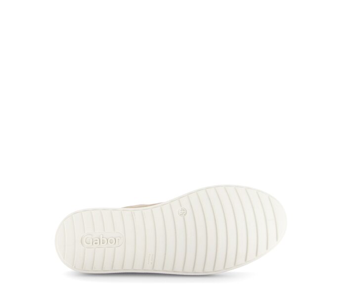 Gabor Sneaker Low Beige - Materialmix Leder/Lederimitat