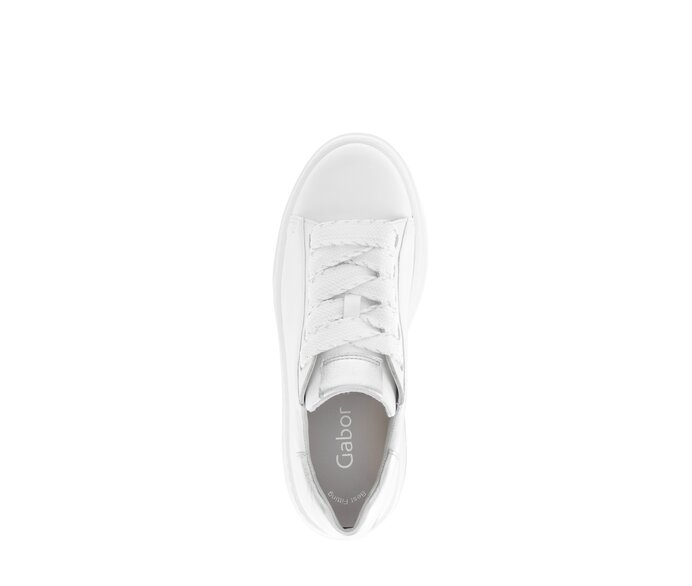 Gabor Sneaker Low Weiß - Glattleder