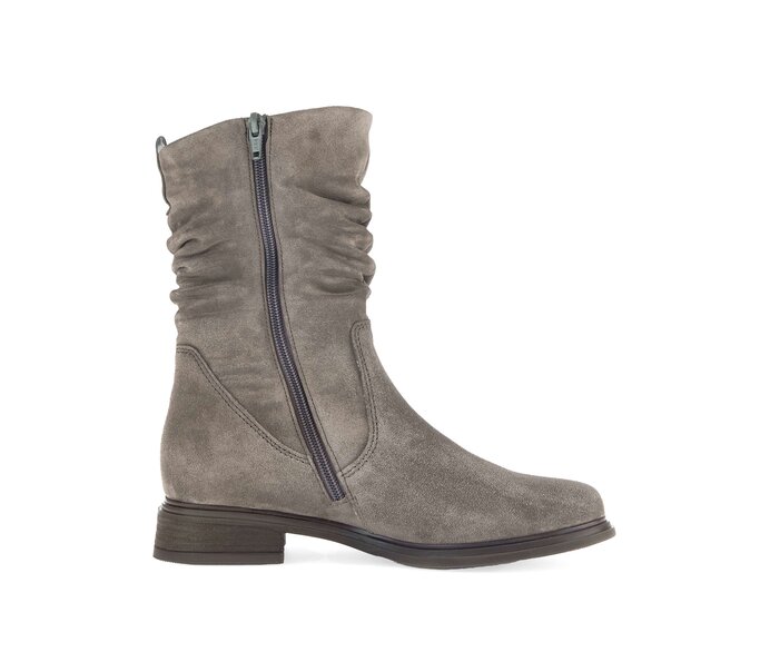 Gabor Elegante Stiefelette Braun - Rauleder