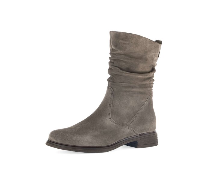 Gabor Elegante Stiefelette Braun - Rauleder