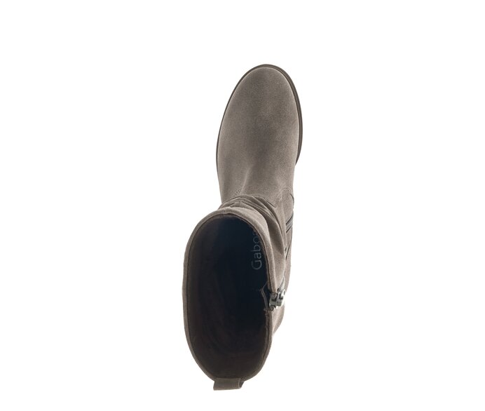 Gabor Elegante Stiefelette Braun - Rauleder