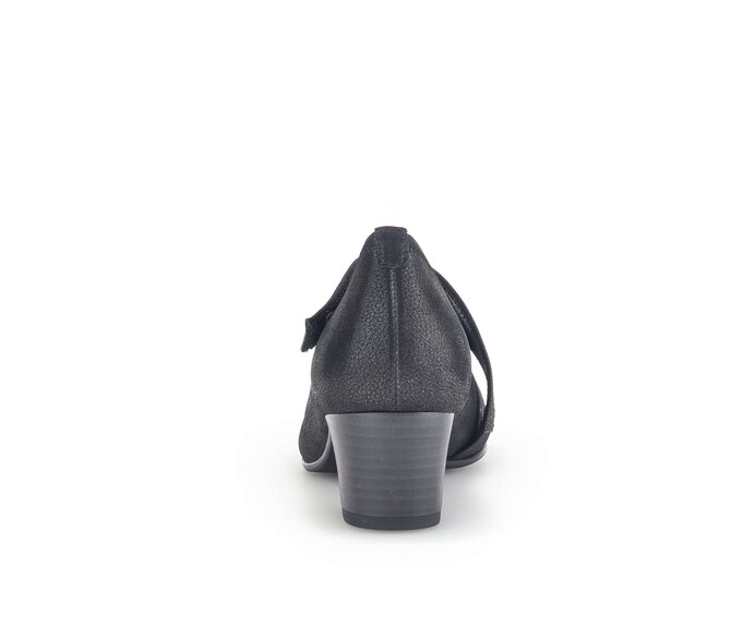Gabor Spangenpumps Schwarz - Effektleder