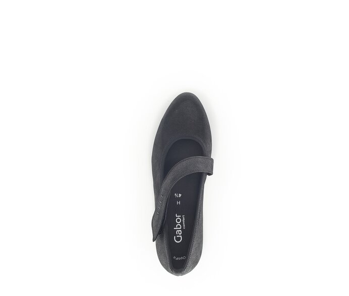Gabor Spangenpumps Schwarz - Effektleder