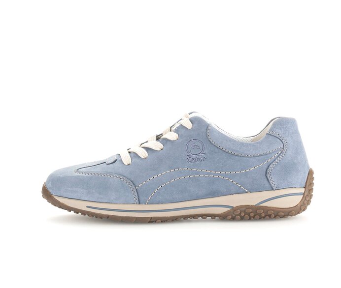 Gabor Sneaker Low Blau - Rauleder