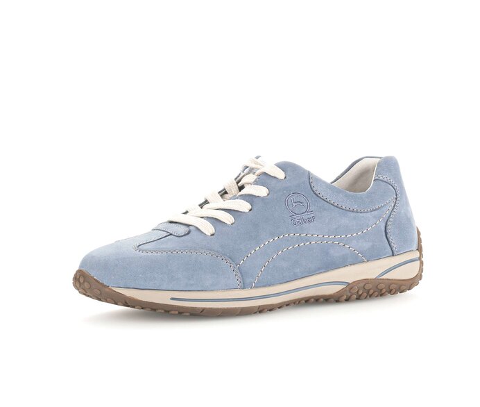 Gabor Sneaker Low Blau - Rauleder