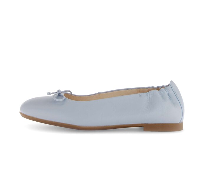 Gabor Eleganter Ballerina Blau - Glattleder