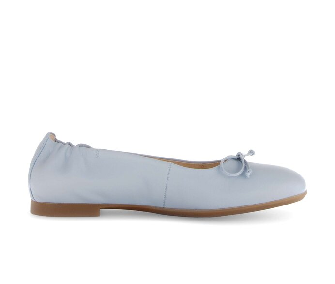 Gabor Eleganter Ballerina Blau - Glattleder