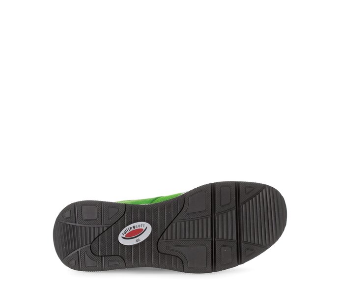 Gabor Sneaker Low Grün - Materialmix Leder/Lederimitat