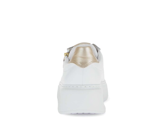 Gabor Sneaker Low Weiß - Materialmix Leder