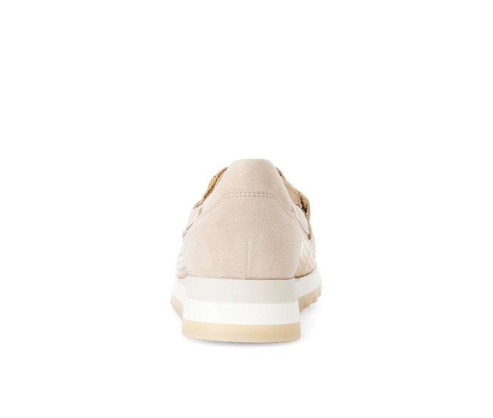 Gabor Slipper Beige - Materialmix Leder