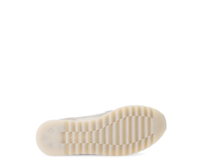 Gabor Slipper Beige - Materialmix Leder