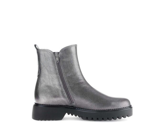 Gabor Chelsea Boot Grau - Glattleder