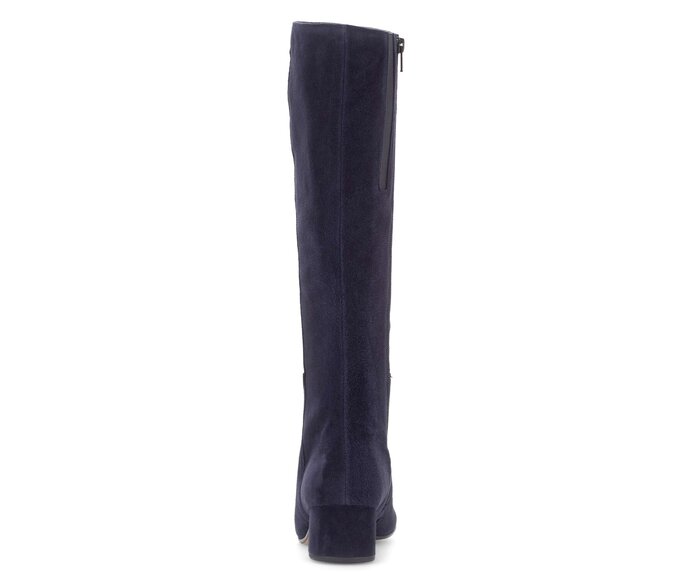 Gabor Eleganter Stiefel Blau - Rauleder