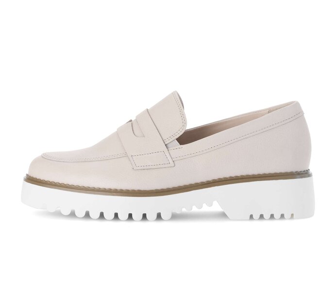 Gabor Slipper Creme - Glattleder