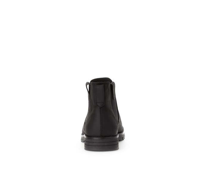 Pius Gabor Chelsea Boot Schwarz - Fettleder