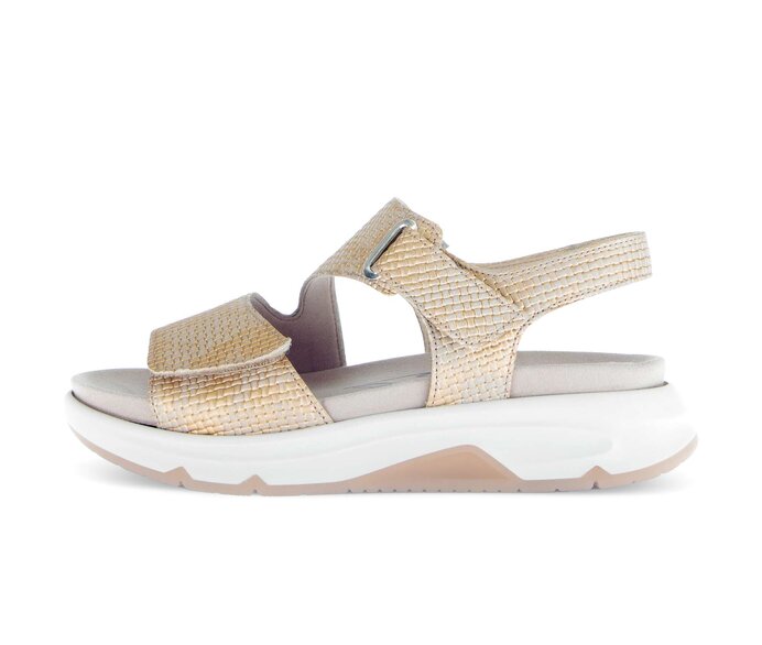 Gabor Trekkingsandale Beige - Effektleder