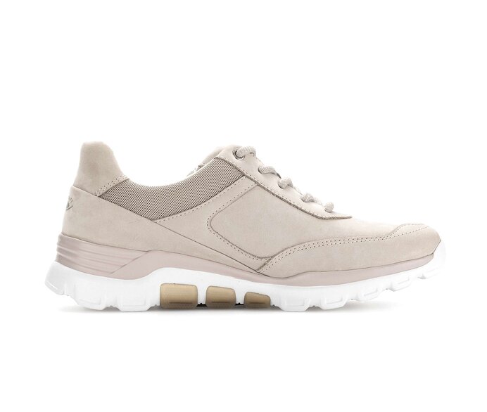 Gabor Sneaker Low Beige - Materialmix Leder/Lederimitat